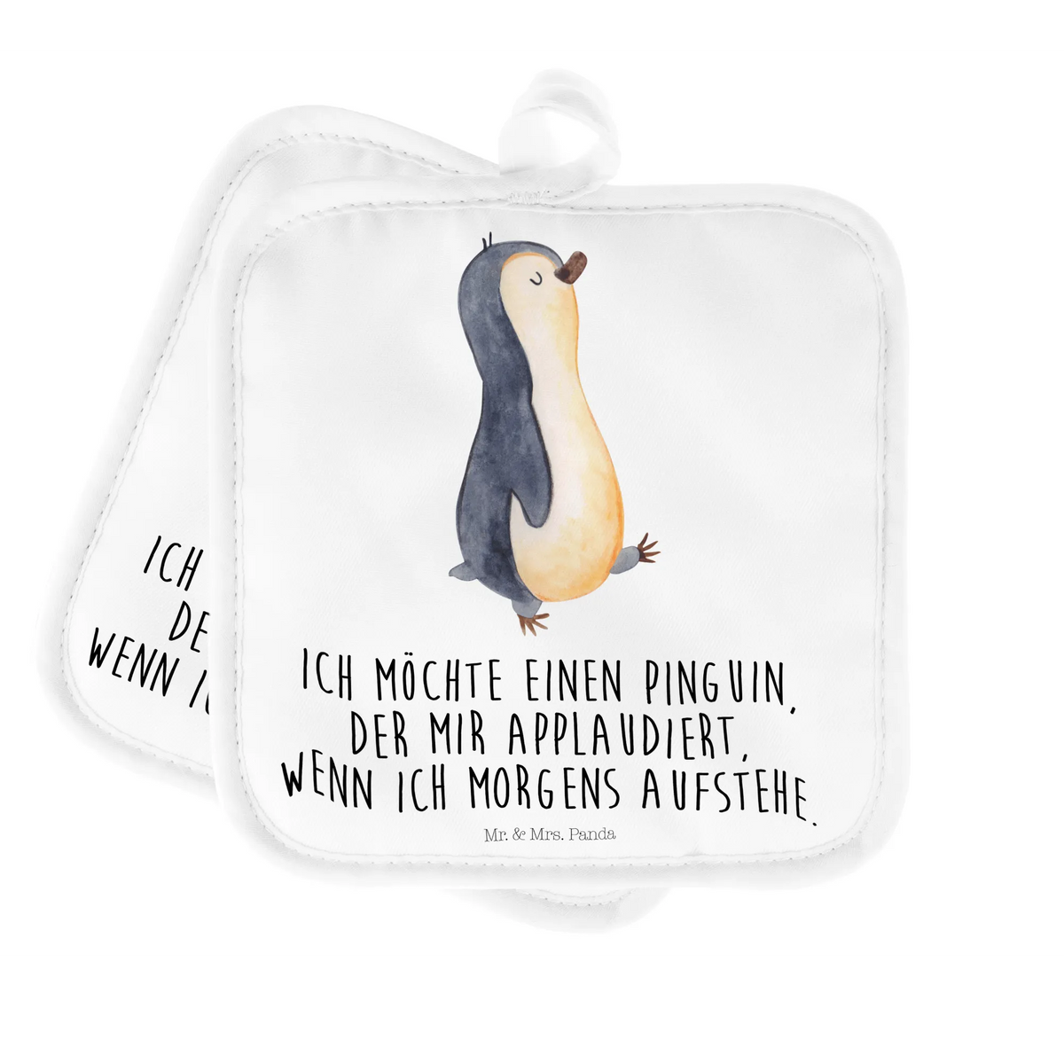 2er Set Topflappen  Pinguin marschieren Topflappen 2er Set, Topflappen Set, Kochlappen, Zwei Topflappen, Topflappen im Doppelpack, Topflappenset, topfhalter, Ofenlappen, Topflappen, Doppel Topflappen, Topfuntersetzer, 2er Set Topflappen, Pinguin, Familie, Schwester, Frühaufsteher, Bruder, Pinguine, Langschläfer
