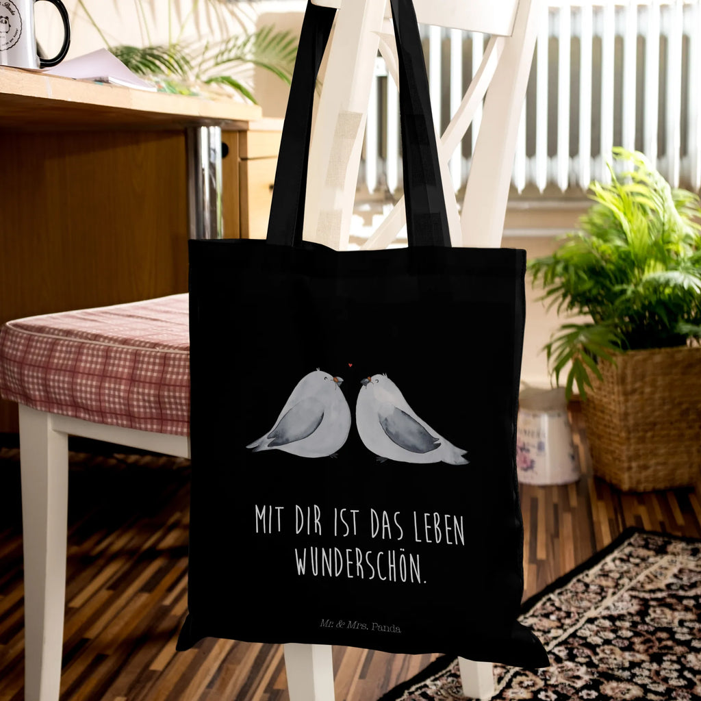 Tote bag Turtledoves in love cotton bag, jute bag, Carrier bag, shopper, bag, cloth bag, shoulder bag, shopping bag, pouch, Love, Loving, Two, Together, Marriage, Engagement, Proposal of marriage, Love gift, gift for her, gift for him, anniversary gift, Wedding anniversary, Girlfriend, Gift Girlfriend, Engaged, Turtledove, Partner, Gift Wedding, Married, Gift Friend, Doves, Turtle doves, Anniversary, Friend, Proof of love, In love