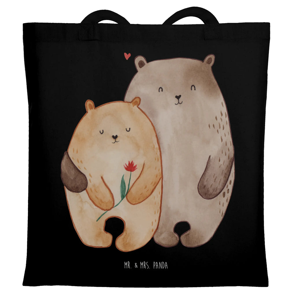 Tote bag Bears in love