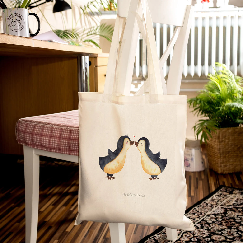 Tote bag Penguins in love pouch, Carrier bag, cotton bag, shopping bag, bag, shoulder bag, cloth bag, shopper, jute bag, Love, Loving, Two, Together, Marriage, Engagement, Proposal of marriage, Love gift, gift for her, gift for him, anniversary gift, penguin love, gift girlfriend, wedding anniversary, anniversary, gift friend, proof of love, love, pair of penguins, guest gift, couple. love couple, fiancée, Penguin, penguins, love saying, fiancé, pair, wedding, engagement, gift idea, gift anniversary