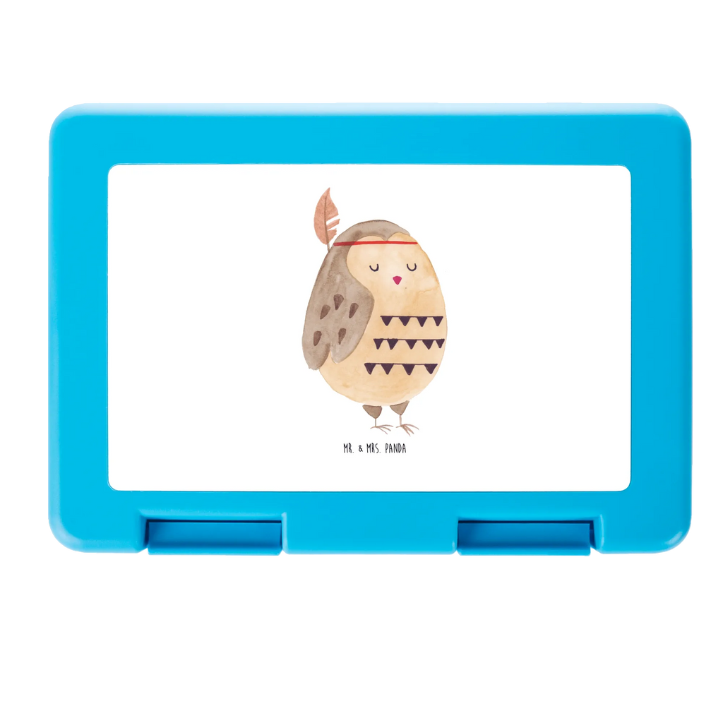 Pudełko na kanapki sowa Ozdoba z piór Brotbox, Snackbox, Lunch box, Butterbrotdose, Brotzeitbox, Eule, Eule Deko, Owl, Das Leben ist ein Abenteuer, Reisespruch, Federschmuck, Dekoration