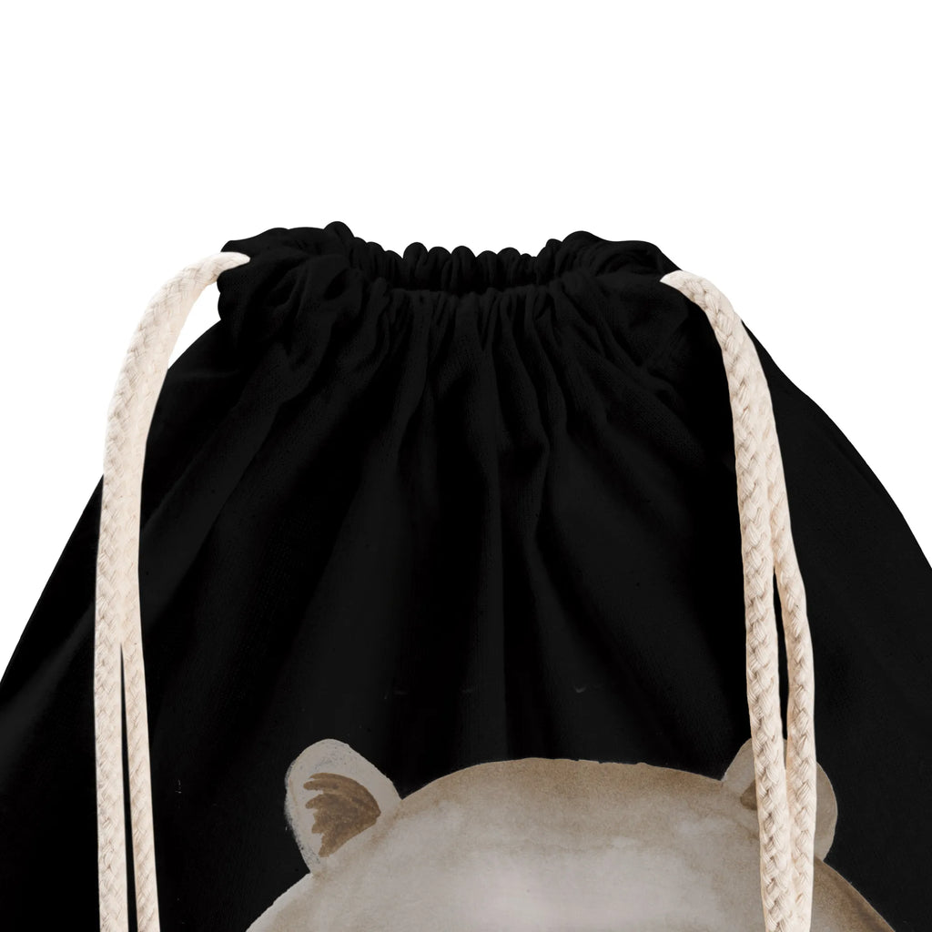 Drawstring bag bear Feeling bag, gym bag, sports bag, hipster, jute bag, carrier bag, bear, teddy, teddy bear, cuddly toy, Madness, Bear