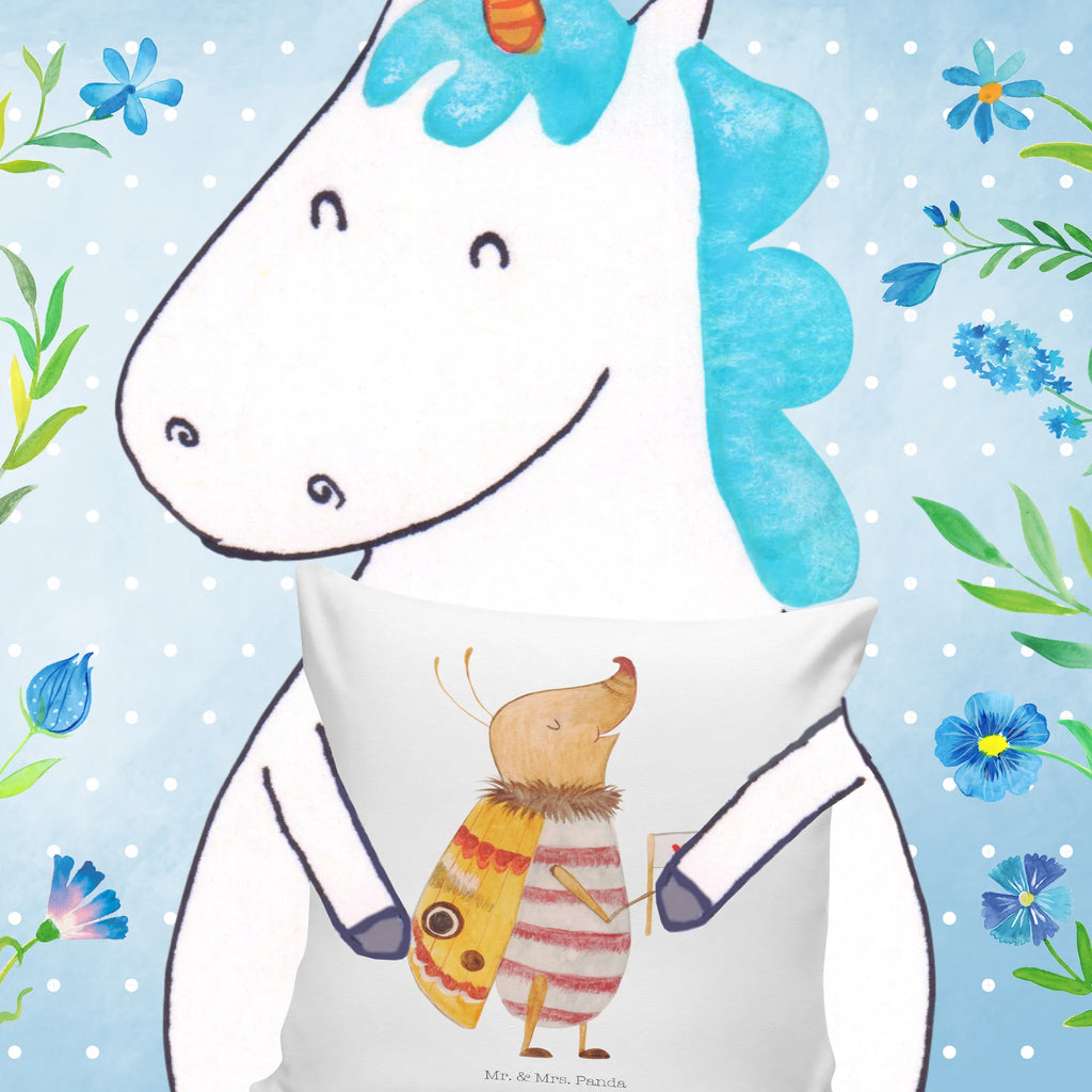 Cushion Moth flag soft, sofa, bedroom, Pillow, cushion, couch, pad, pillows, 40 x 40, settee, fluffy, bed, 40x40, pillow case, small animals, cute, funny, cute animal motives, hand drawn, small world, funny sayings, good mood, happy, gifts, gift ideas, special gifts, animal lover, card, Saying funny, Kitchen decoration, How much does the world cost, Beetle, Moth