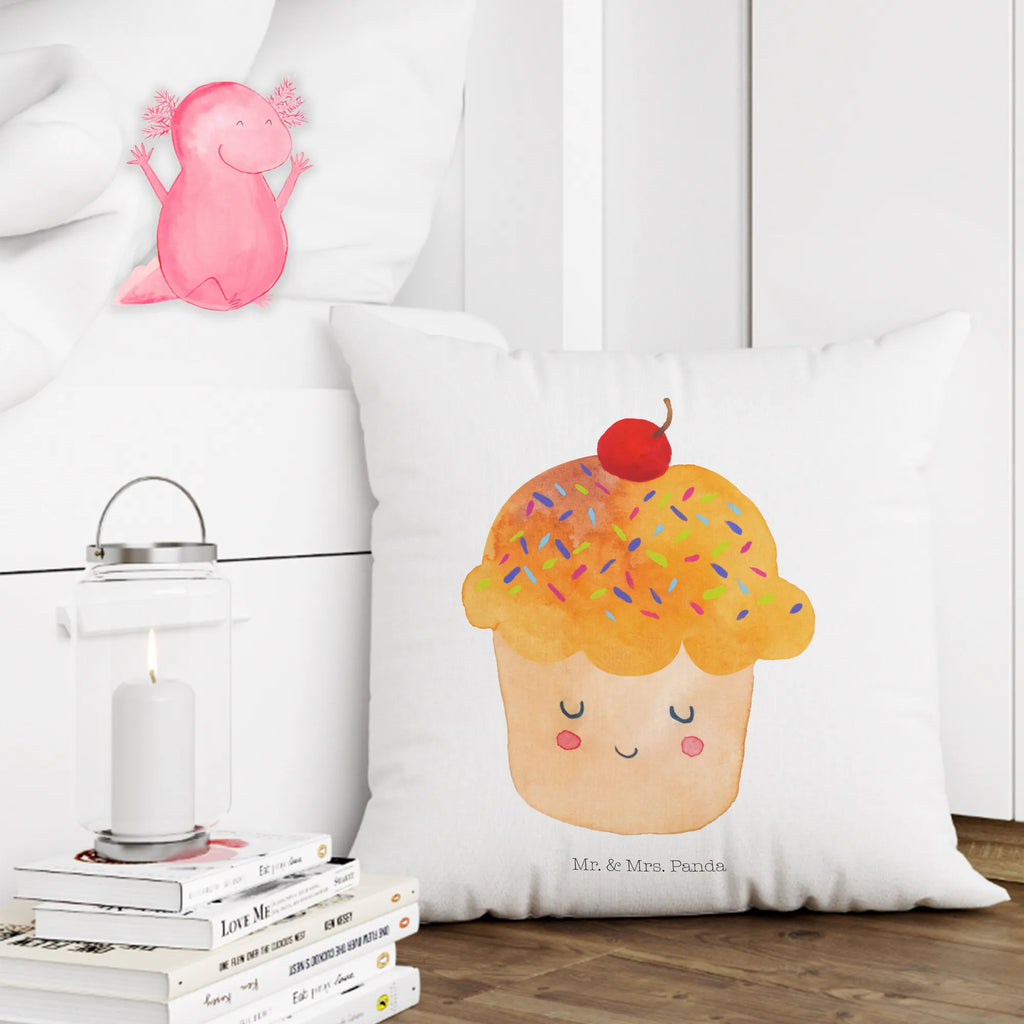 Cushion Cupcake 40x40, couch, settee, sofa, pillows, pillow case, bed, pad, 40 x 40, cushion, Pillow, fluffy, bedroom, soft, small animals, cute, funny, cute animal motives, hand drawn, small world, funny sayings, good mood, happy, gifts, gift ideas, special gifts, animal lover, card, Kitchen Saying, Muffin, Present Cook, Kitchen Decoration, Cupcakes, Motivation Sayings, Baking Present, Wonder