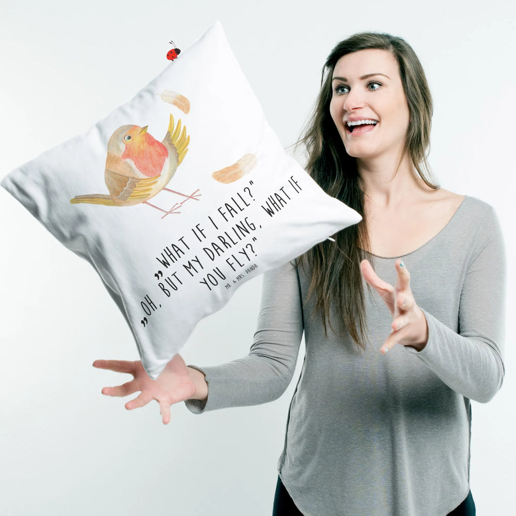 Cushion robin feathers Kissen 40x40, Sofakissen, Kissen, Kissenhülle 40x40, Couchkissen, Kissenbezüge, Kissenbezug 40x40, Dekokissen Sofa, Zierkissen, sitzkissen, Kissenhülle, Dekokissen 40x40, Kopfkissen, Sofakissen 40x40, Kissen 40x40 Waschbar, Kopfkissen 40x40, Motivkissen, sofakissen, Dekokissen, Tiermotive, Gute Laune, lustige Sprüche, Tiere, Vogel, Spruch Mut, Spruch Motivation, fliegen, Motivationsbilder, Rotkehlchen, Motivation Sprüche, What if i fall
