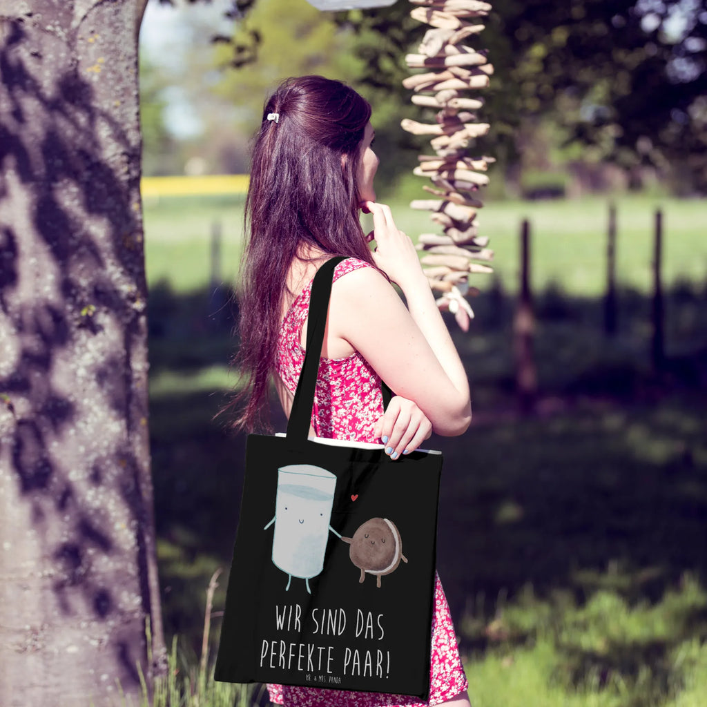 Torba mleko ciastko Motywy zwierzęce, dobra energia, zabawne powiedzonka, zwierzęta