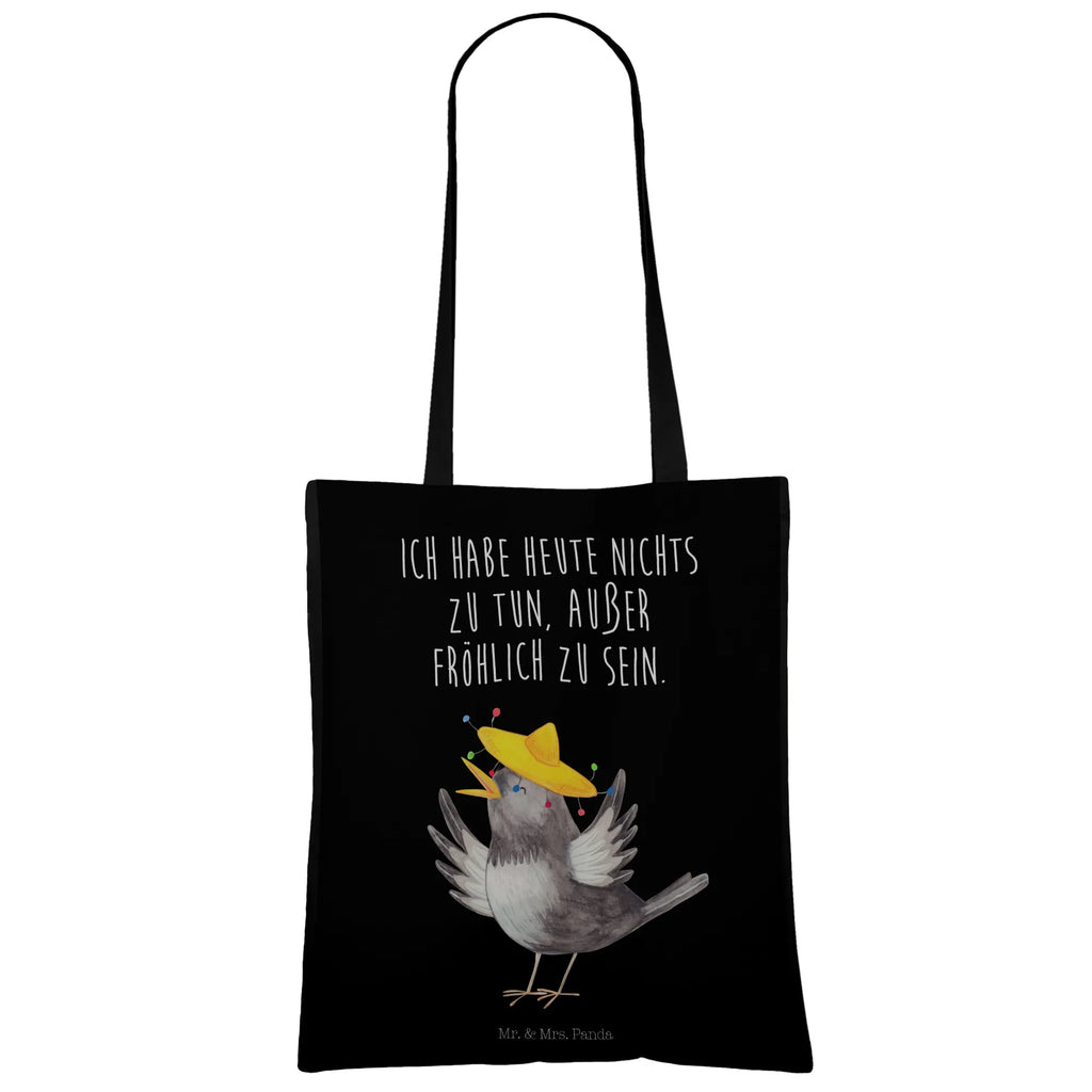 Tote bag Crow sombrero Tüte, Einkaufstüte, Beutel, uni tasche, Statementbeutel, Stofftasche, Strandtasche, Stoffbeutel, Jutetasche, bedruckte tasche, Alltagstasche, unitasche, Beuteltasche, baumwollbeutel, Einkaufsbeutel, Jutebeutel, Einkaufstasche, Schultertasche, Laptoptasche, Tasche, shopping tasche, Shopper, Henkeltasche, Badetasche, Leinentasche, Tragetasche, Baumwolltasche, tote bag, Umhängetasche, Schultasche, büchertasche, Gute Laune, Tiermotive, Tiere, lustige Sprüche, Vogel, Spruch positiv, froh, Vögel, glücklich sein, Glück Spruch, Elster, Rabe, Motivation, fröhlich sein