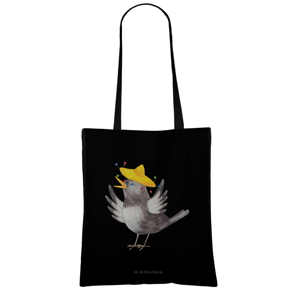 Tote bag Crow sombrero Tüte, Einkaufstüte, Beutel, uni tasche, Statementbeutel, Stofftasche, Strandtasche, Stoffbeutel, Jutetasche, bedruckte tasche, Alltagstasche, unitasche, Beuteltasche, baumwollbeutel, Einkaufsbeutel, Jutebeutel, Einkaufstasche, Schultertasche, Laptoptasche, Tasche, shopping tasche, Shopper, Henkeltasche, Badetasche, Leinentasche, Tragetasche, Baumwolltasche, tote bag, Umhängetasche, Schultasche, büchertasche, Gute Laune, Tiermotive, Tiere, lustige Sprüche, Vogel, Spruch positiv, froh, Vögel, glücklich sein, Glück Spruch, Elster, Rabe, Motivation, fröhlich sein