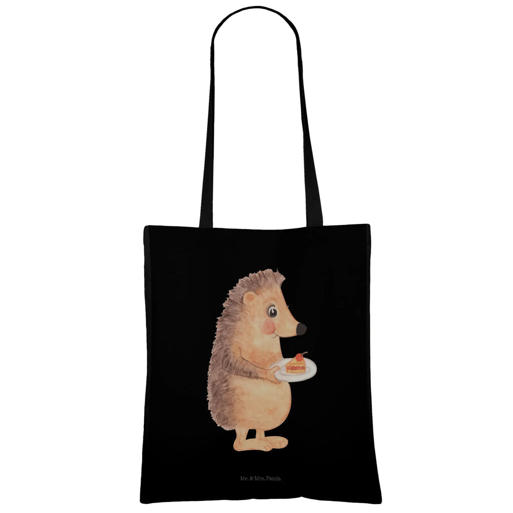 Tragetasche Igel Kuchenstück Laptoptasche, Shopper, Beutel, Jutetasche, Umhängetasche, Badetasche, Einkaufstüte, Schultertasche, Jutebeutel, Tasche, Stoffbeutel, Strandtasche, Stofftasche, Beuteltasche, Tragetasche, Einkaufstasche, Tiermotive, Gute Laune, lustige Sprüche, Tiere, Geburtstagskuchen, Backen Geschenk, Torte, Kuchen, Kuchen backen, Igel, Einladung Party, Essen Spruch