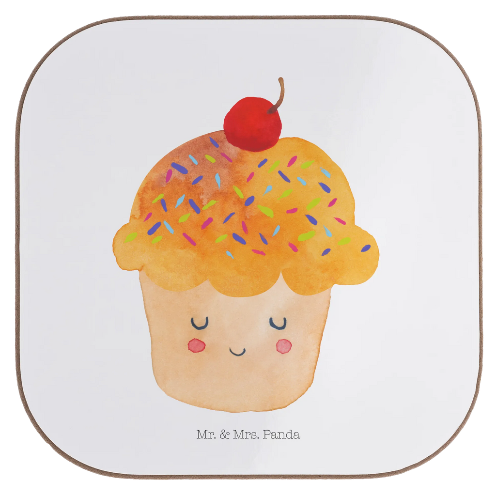 Square coaster Cupcake glass coasters, party, presents, Coasters, gift, breakfast, gifts, small animals, cute, funny, cute animal motives, hand drawn, small world, funny sayings, good mood, happy, gift ideas, special gifts, animal lover, card, Muffin, Kitchen Decoration, Baking Present, Cupcakes, Kitchen Saying, Motivation Sayings, Wonder, Present Cook