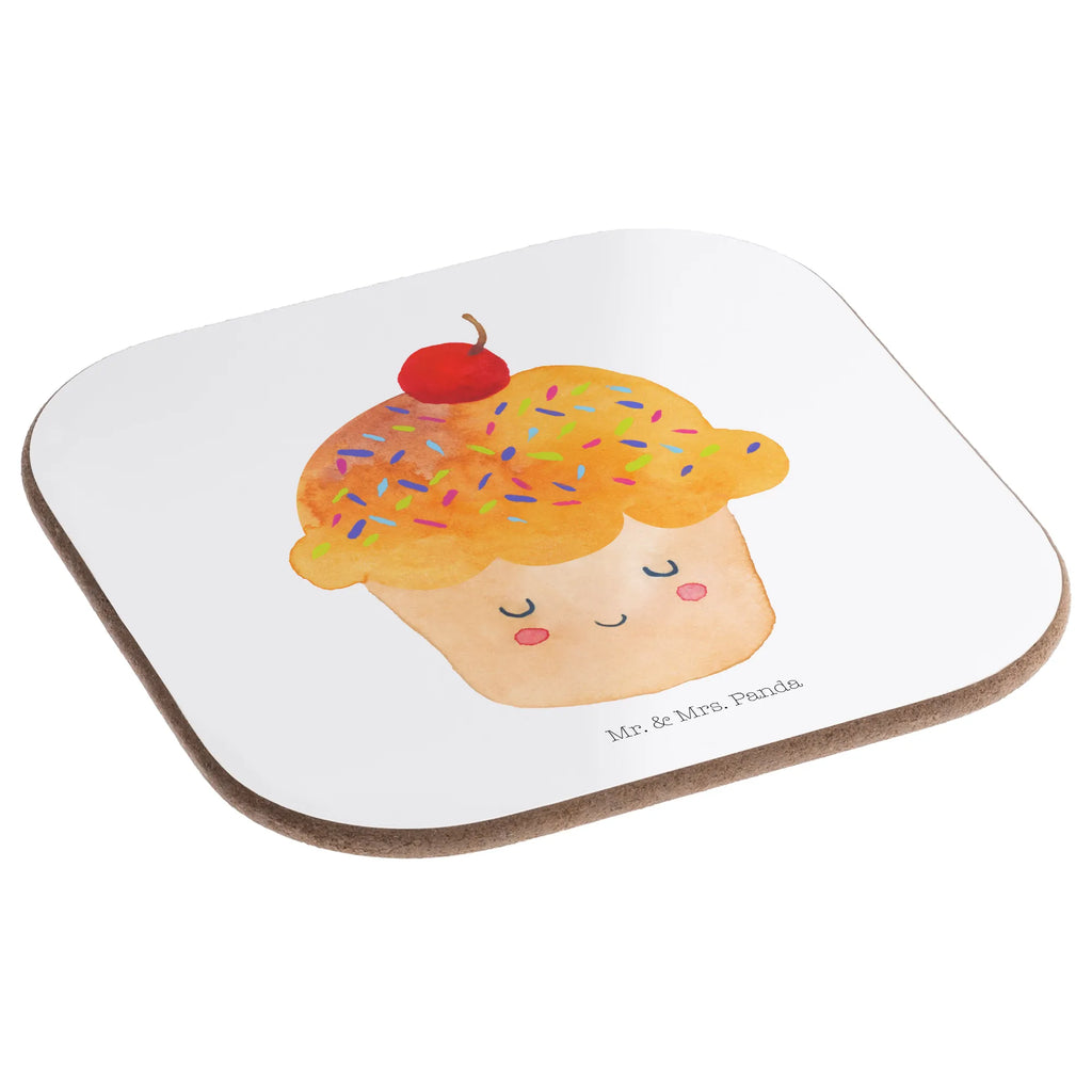 Square coaster Cupcake glass coasters, party, presents, Coasters, gift, breakfast, gifts, small animals, cute, funny, cute animal motives, hand drawn, small world, funny sayings, good mood, happy, gift ideas, special gifts, animal lover, card, Muffin, Kitchen Decoration, Baking Present, Cupcakes, Kitchen Saying, Motivation Sayings, Wonder, Present Cook