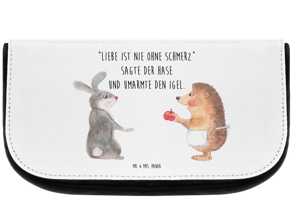 Kosmetiktasche Hase Igel Kosmetiktasche, Make-Up Bag, beauty case, kosmetik beutel, Kulturbeutel, kosmetiktäschchen, utensilientasche, Kulturtasche, Beautybag, Schminkbeutel, beauty tasche, Schminktasche, kulturtäschchen, Toilettentasche, Waschbeutel, Schminktäschchen, zubehörtasche, bad tasche, Organizer Tasche, Waschtasche, reiseschminktasche, Reisenecessaires, Beauty Bag, reise kosmetiktasche, toilettenbeutel, Necessaire, hygiene tasche, kleines Täschchen, Lustige Sprüche, Tiere, Tiermotive, Gute Laune, Herzschmerz, Igel und Hase, Trennungsschmerz, Liebe Spruch, Igel, Spruch Romantisch, Hase, Liebeskummer Geschenk, Trösten