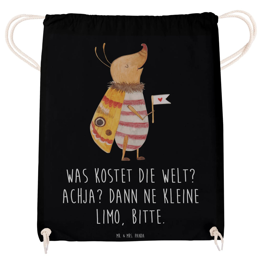 Drawstring bag Moth flag gym bag, sports bag, bag, jute bag, carrier bag, hipster, small animals, cute, funny, cute animal motives, hand drawn, small world, funny sayings, good mood, happy, gifts, gift ideas, special gifts, animal lover, card, Saying funny, Moth, Kitchen decoration, Beetle, How much does the world cost