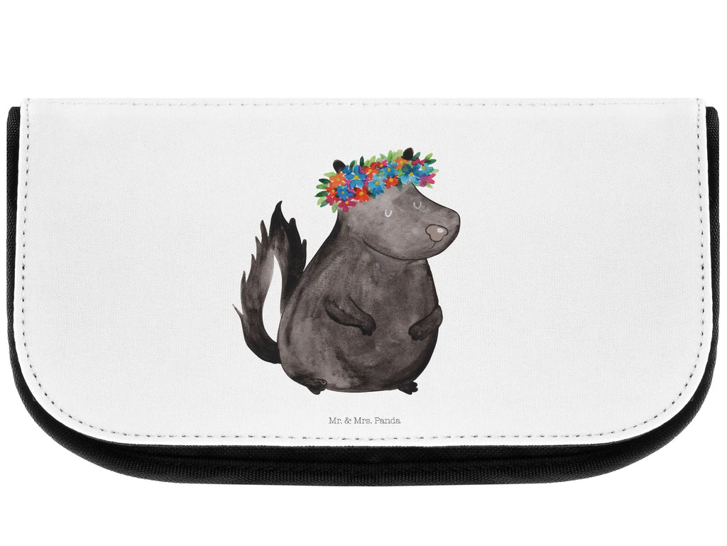 Kosmetiktasche Stinktier Mädchen reise kosmetiktasche, Kulturbeutel, Schminktäschchen, reiseschminktasche, Kosmetiktasche, Waschtasche, utensilientasche, Beautybag, Reisenecessaires, Necessaire, Waschbeutel, toilettenbeutel, kleines Täschchen, kosmetiktäschchen, beauty case, Beauty Bag, Toilettentasche, Organizer Tasche, kosmetik beutel, Schminkbeutel, Make-Up Bag, kulturtäschchen, Schminktasche, Kulturtasche, bad tasche, zubehörtasche, hygiene tasche, beauty tasche, Skunk, Stinktier, Stinker, Yoga, Namaste, Wildtier, Stinki, Raubtier