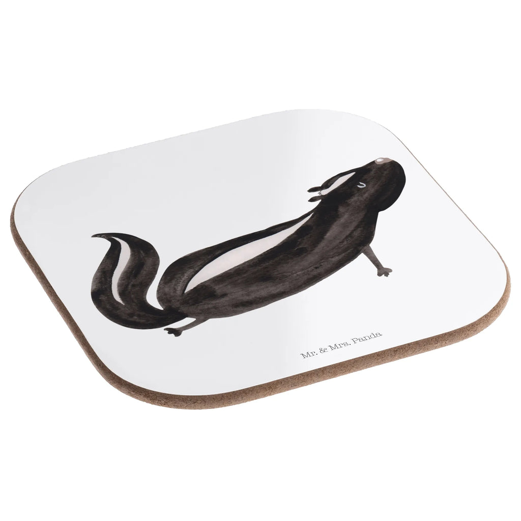 Podkładka skunks Joga Untersetzer für Gläser, Untersetzer Gläser, Korkuntersetzer, Bierdeckel, Untersetzer aus Holz, Glasuntersetzer, Tassen Untersetzer, Getränkeuntersetzer, Holzuntersetzer, Untersetzer Design, Untersetzer, Untersetzer Holz, Stinktier, Skunk, Yoga, Stinker, Stinki, Liebe, Raubtier, Wildtier, Lache, Namaste, Lebe