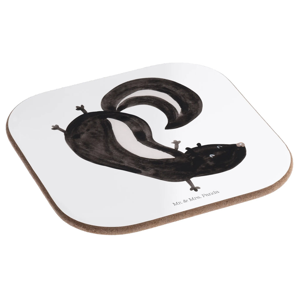 Podkładka skunks stojka Getränkeuntersetzer, Untersetzer, Untersetzer Gläser, Untersetzer Holz, Untersetzer Design, Glasuntersetzer, Bierdeckel, Korkuntersetzer, Untersetzer für Gläser, Untersetzer aus Holz, Tassen Untersetzer, Holzuntersetzer, Stinktier, Skunk, verpielt, Raubtier, Wildtier, Stinki, Spielplatz, Stinker, Kind