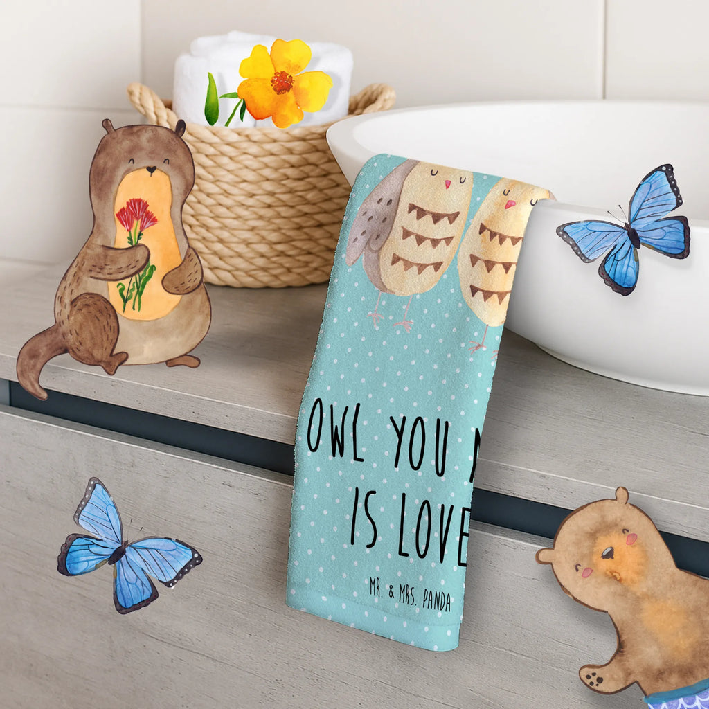 Gästehandtuch Eulen Liebe Reisehandtuch, gesichtstuch, Mittelgroßes Handtuch, handtücher 50x100, gesichtshandtuch, Duschtuch, bad handtuch, sporthandtuch, Handtuch, Kinderhandtuch, Gästehandtücher, Handtuch 50x100, sporthandtücher, reisehandtücher, baumwollhandtücher, handtücher, frotteehandtücher, kinderhandtücher, handtuch badezimmer, Gästehandtuch, handtuch bad, Eule, Liebe Spruch, Owl, Freund, Hochzeit Spruch, Liebe, All You Need Is Love, Freundin Geschenk, Wortspiel Lustig, Eule Deko