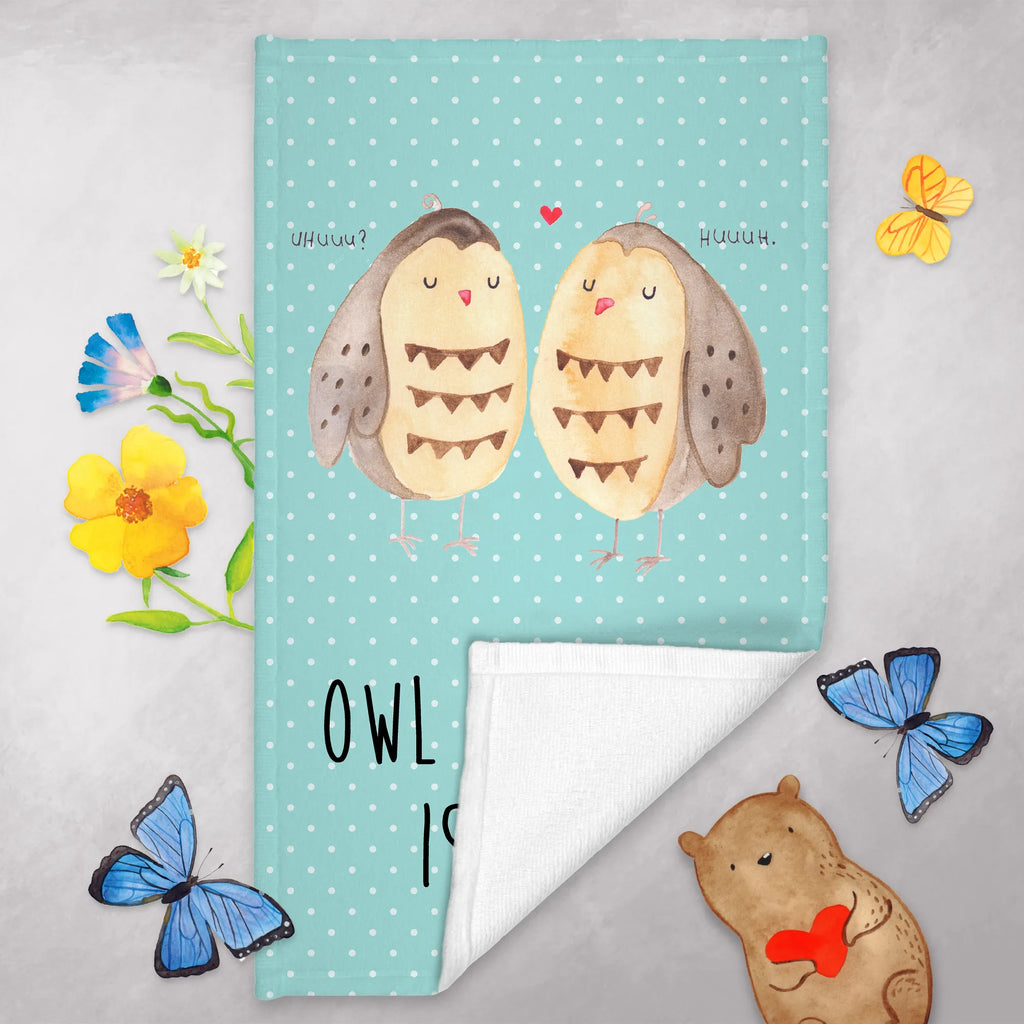 Gästehandtuch Eulen Liebe Reisehandtuch, gesichtstuch, Mittelgroßes Handtuch, handtücher 50x100, gesichtshandtuch, Duschtuch, bad handtuch, sporthandtuch, Handtuch, Kinderhandtuch, Gästehandtücher, Handtuch 50x100, sporthandtücher, reisehandtücher, baumwollhandtücher, handtücher, frotteehandtücher, kinderhandtücher, handtuch badezimmer, Gästehandtuch, handtuch bad, Eule, Liebe Spruch, Owl, Freund, Hochzeit Spruch, Liebe, All You Need Is Love, Freundin Geschenk, Wortspiel Lustig, Eule Deko