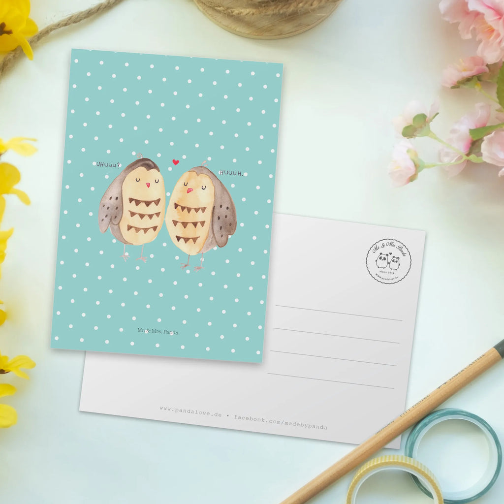Postkarte Eulen Liebe Postkarte, Dankeskarte, Ansichtskarte, Ansichtskarten, Karte, Einladungskarten Geburtstag, Grußkarte, Geburtstagskarte, Einladung, Einladungskarte, Geschenkkarte, Einladung Geburtstag, Eule, Liebe, Freundin Geschenk, Liebe Spruch, Wortspiel lustig, Owl, Hochzeit Spruch, All you need is love, Eule Deko, Freund