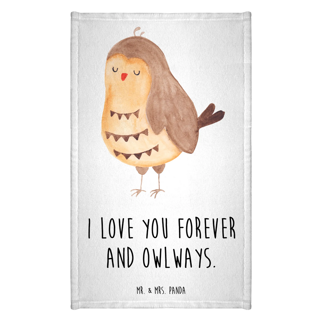 50 x 100 ręcznik sowa zadowolona Sowa