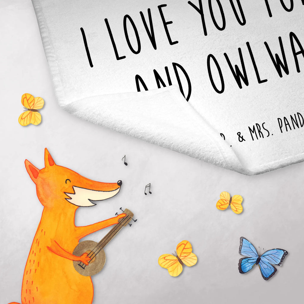 50 x 100 ręcznik sowa zadowolona Sowa