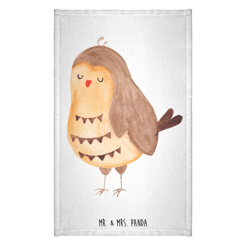 50 x 100 ręcznik sowa zadowolona Sowa