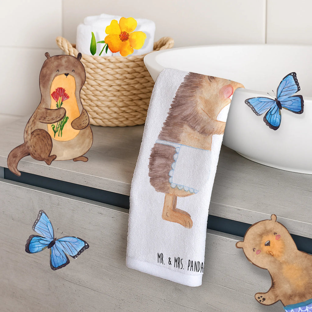 50 x 100 ręcznik jeż wino Motywy zwierzęce, dobra energia, zabawne powiedzonka, zwierzęta