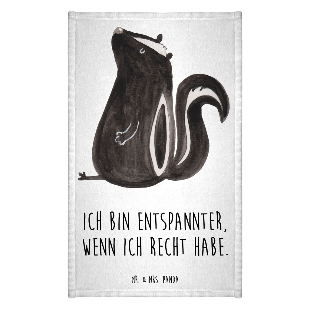 50 x 100 ręcznik skunks siedzenie Stinktier, Skunk