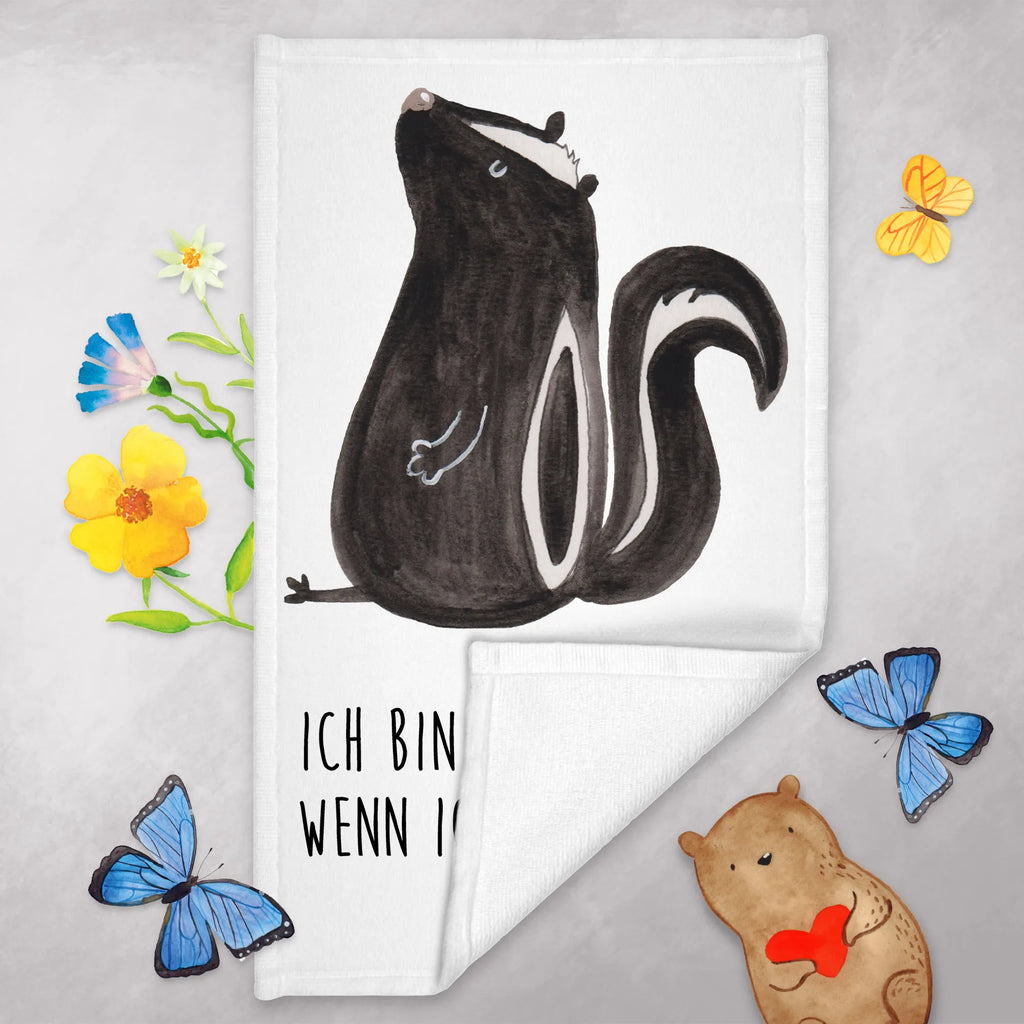 50 x 100 ręcznik skunks siedzenie Stinktier, Skunk