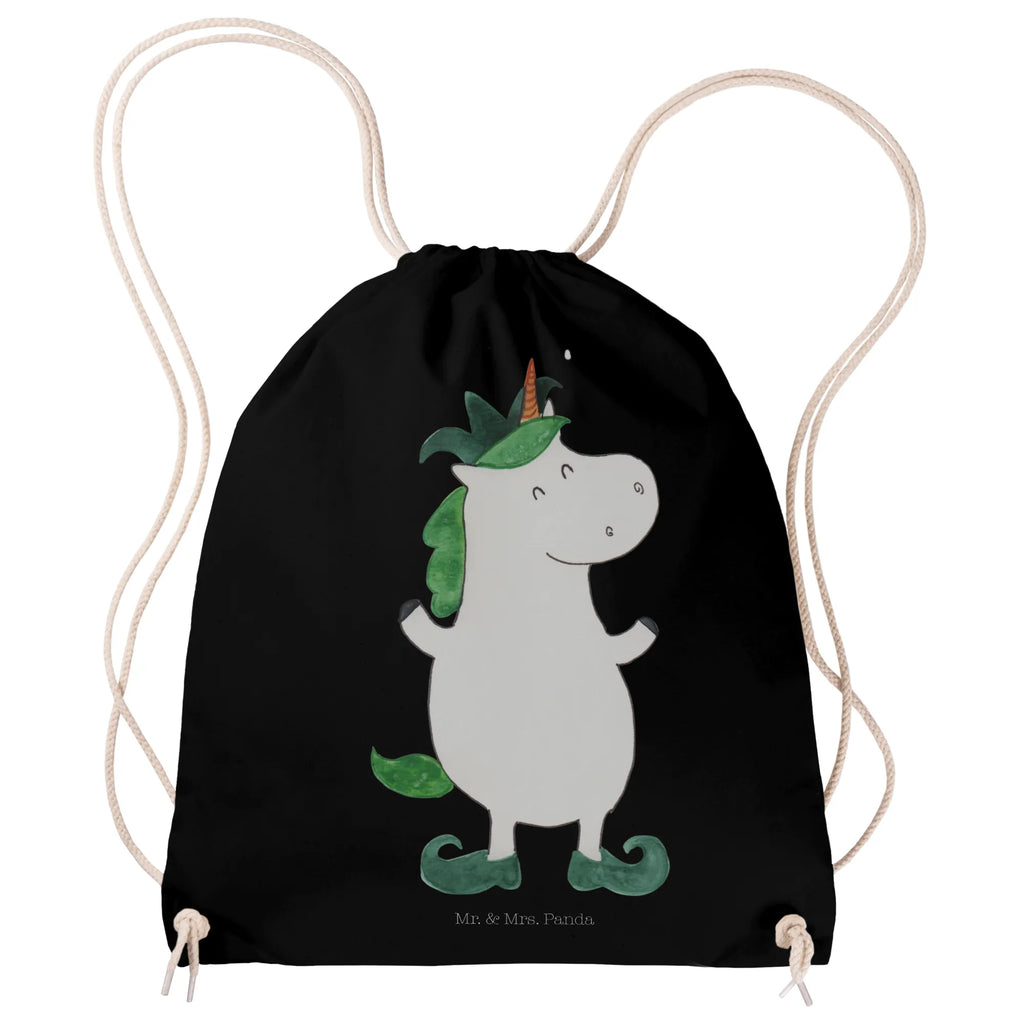 Drawstring bag unicorn joker sports bag, bag, jute bag, gym bag, hipster, carrier bag, unicorn, unicorns, Juggler, Unicorn, Court Jester, Middle Ages, Punch