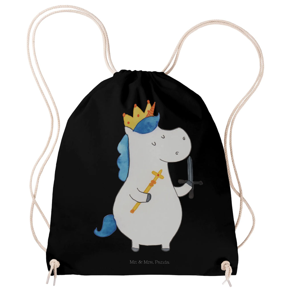 Drawstring bag unicorn king with sword jute bag, sports bag, carrier bag, bag, gym bag, hipster, unicorn, unicorns, Crown, gift boyfriend, sword, Chancellor, Prosecco, Unicorn, Ruler, Emperor, King, present boy, President, Princess