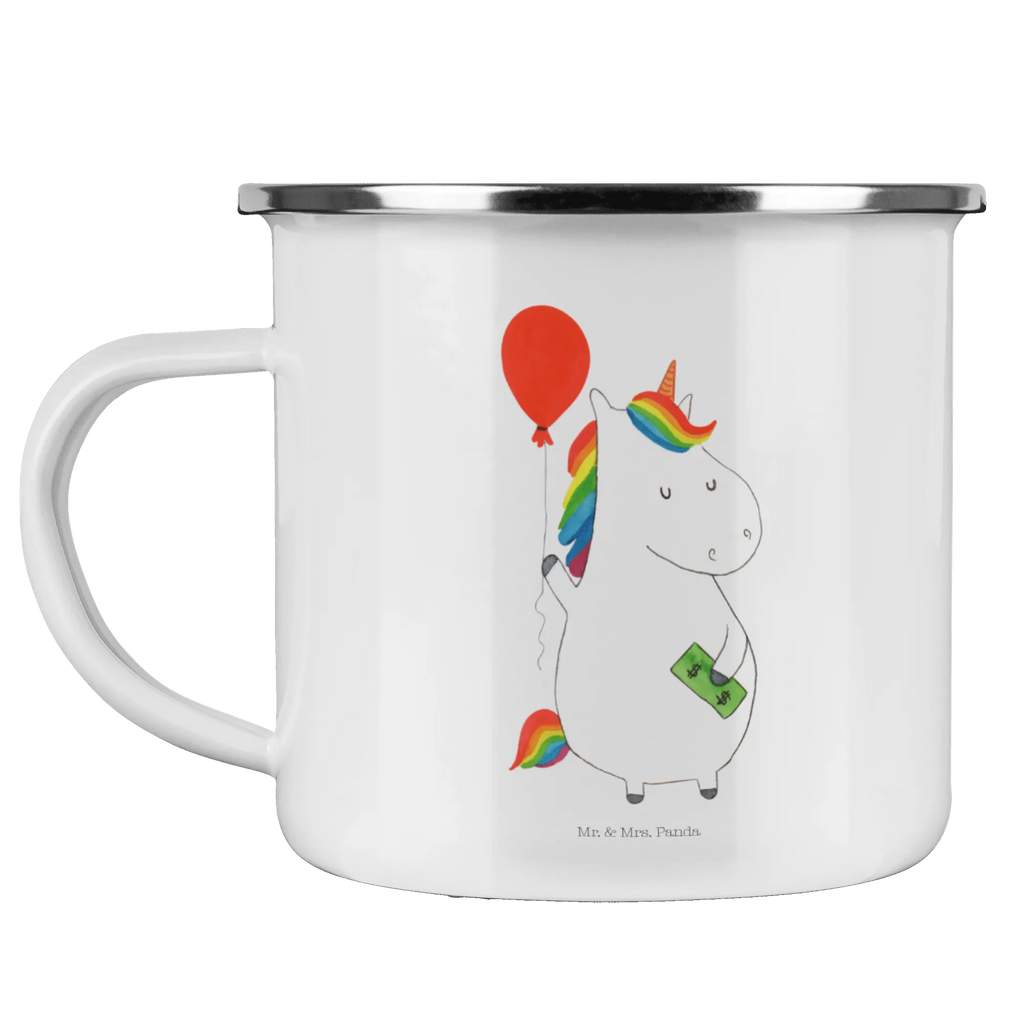 Kempingowy kubek emaliowany Jednorożec Balon Teetasse, wandertasse, reisetasse, Tasse Emaille, Metalltasse, Kaffeebecher, wanderbecher, Teebecher, Blechtasse, Campingtasse, Pott, becher emaille, Emailletasse, metallbecher, emaillebecher, Emaille Tasse, Becher, Reisebecher, blechbecher, Kaffeetasse, Trinkbecher, Emaille Becher, Tasse, Campingbecher, Unicorn, Einhorn, Einhörner, Einhorn Deko, Freundin, Geschenk, Freude, Geld, Lebenslust, Luftballon