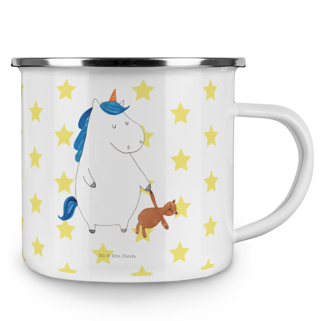Enamel camping mug unicorn teddy outdoor cup, camping mug, camper mug, adventure mug, enamel camping cup, lightweight camping mug, tin coffee cup, enamel drinking mug, metal cup, campfire mug, backpacking mug, enamel mug, camp coffee mug, stainless steel drinking cup, bushcraft mug, camping metal cup, hiking mug, steel mug for camping, metal camping mug, travel mug, unicorn, unicorns, child gift, good night, Unicorn, girlfriend, child present, bed, single life, single, sweet, sleep, dreaming