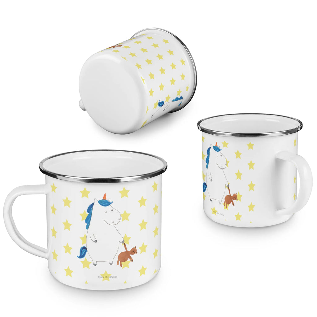 Enamel camping mug unicorn teddy outdoor cup, camping mug, camper mug, adventure mug, enamel camping cup, lightweight camping mug, tin coffee cup, enamel drinking mug, metal cup, campfire mug, backpacking mug, enamel mug, camp coffee mug, stainless steel drinking cup, bushcraft mug, camping metal cup, hiking mug, steel mug for camping, metal camping mug, travel mug, unicorn, unicorns, child gift, good night, Unicorn, girlfriend, child present, bed, single life, single, sweet, sleep, dreaming