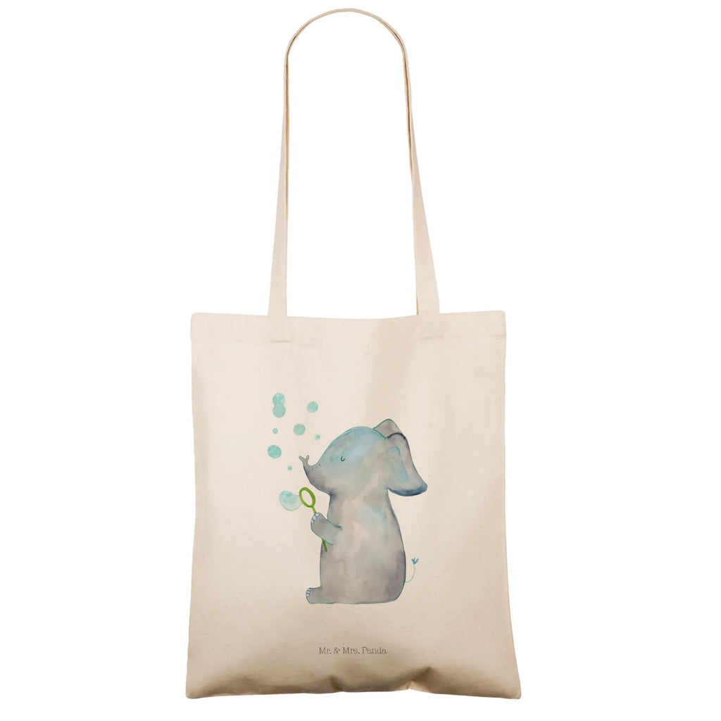 Tote bag elephant soap bubbles bag, cotton bag, cloth bag, shopping bag, shoulder bag, Carrier bag, jute bag, shopper, pouch, small animals, cute, funny, cute animal motives, hand drawn, small world, funny sayings, good mood, happy, gifts, gift ideas, special gifts, animal lover, card, soap bubbles, love, feeling. Home, Elephant, home, proof of love, elephants, proboscidean, love saying, pachyderm