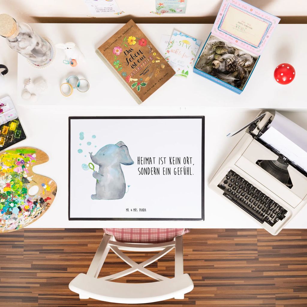 Schreibtischunterlage Elefant Seifenblasen Schreibtisch Unterlagen, Schreibtischauflage, Schreibunterlage, Schreibwaren, Büroartikel, Schreibtischunterlage Groß, Bürobedarf, Tiermotive, Gute Laune, lustige Sprüche, Tiere, Liebesspruch, Liebe, Dickhäuter, Elefanten, Liebesbeweis, Elefant, Gefühl. Daheim, Heimat, Seifenblasen, Rüsseltier