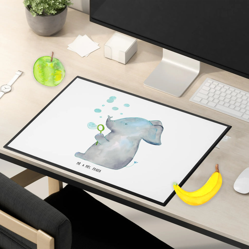 Schreibtischunterlage Elefant Seifenblasen Schreibtisch Unterlagen, Schreibtischauflage, Schreibunterlage, Schreibwaren, Büroartikel, Schreibtischunterlage Groß, Bürobedarf, Tiermotive, Gute Laune, lustige Sprüche, Tiere, Liebesspruch, Liebe, Dickhäuter, Elefanten, Liebesbeweis, Elefant, Gefühl. Daheim, Heimat, Seifenblasen, Rüsseltier