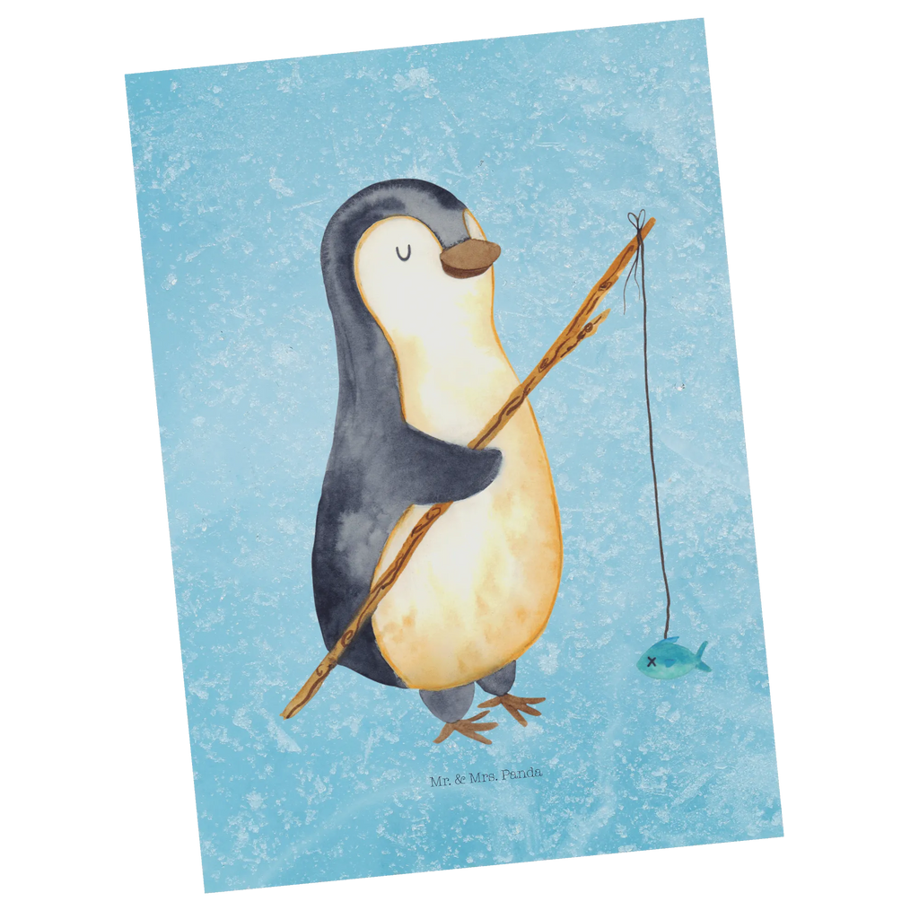 Postkarte Pinguin Angler Grußkarte, kunstkarte, einzelkarte, Fotokarte, Postkarten, bildkarte, Postkarte, Ansichtskarten, Motivkarte, spruchkarte, Designkarte, Ansichtskarte, Kunstkarten, Pinguin, Pinguine, Motivation, Angeln, Angler, Geschenk, Wochenende, Neustart, Tagesplan, Urlaub, Geschenkidee, Planer, Hobby, Freundinnen, Tagträume, Plan