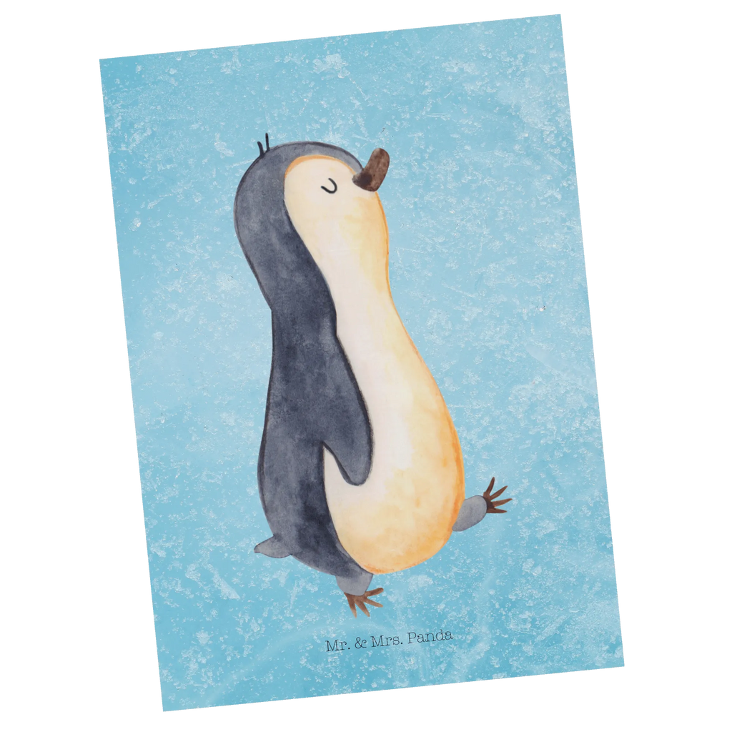 Pocztówka Pingwin maszerować Motivkarte, Ansichtskarten, Kunstkarten, spruchkarte, Postkarte, Ansichtskarte, kunstkarte, Postkarten, bildkarte, Fotokarte, Grußkarte, Designkarte, einzelkarte, Pinguin, Schwester, Bruder, Langschläfer, Frühaufsteher, Familie, Pinguine