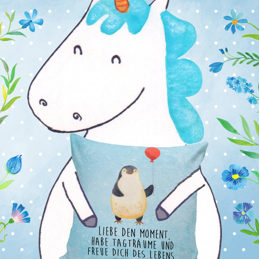 Cushion Penguin balloon pillows, bedroom, Pillow, pillow case, pad, fluffy, cushion, settee, sofa, soft, couch, 40x40, bed, 40 x 40, Penguin, North Pole, Winter, Penguins, new start, penguins, balloon, best friend, happiness, gift girlfriend, love, daydreams, new life, love of life, motivation, gift idea