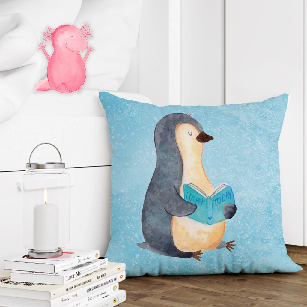 Cushion Penguin A book Dekokissen Sofa, Sofakissen, Dekokissen 40x40, Couchkissen, Kissenbezug 40x40, Kissen, Kissenhülle 40x40, Motivkissen, Dekokissen, Sofakissen 40x40, Kissenhülle, Kopfkissen 40x40, Kissen 40x40 Waschbar, Kopfkissen, sofakissen, sitzkissen, Zierkissen, Kissen 40x40, Kissenbezüge, Pinguin, Nichtstun, Ferien, Freizeit, Pinguine, Faulenzen, Urlaub, Buch, Bücherwurm, Lesen