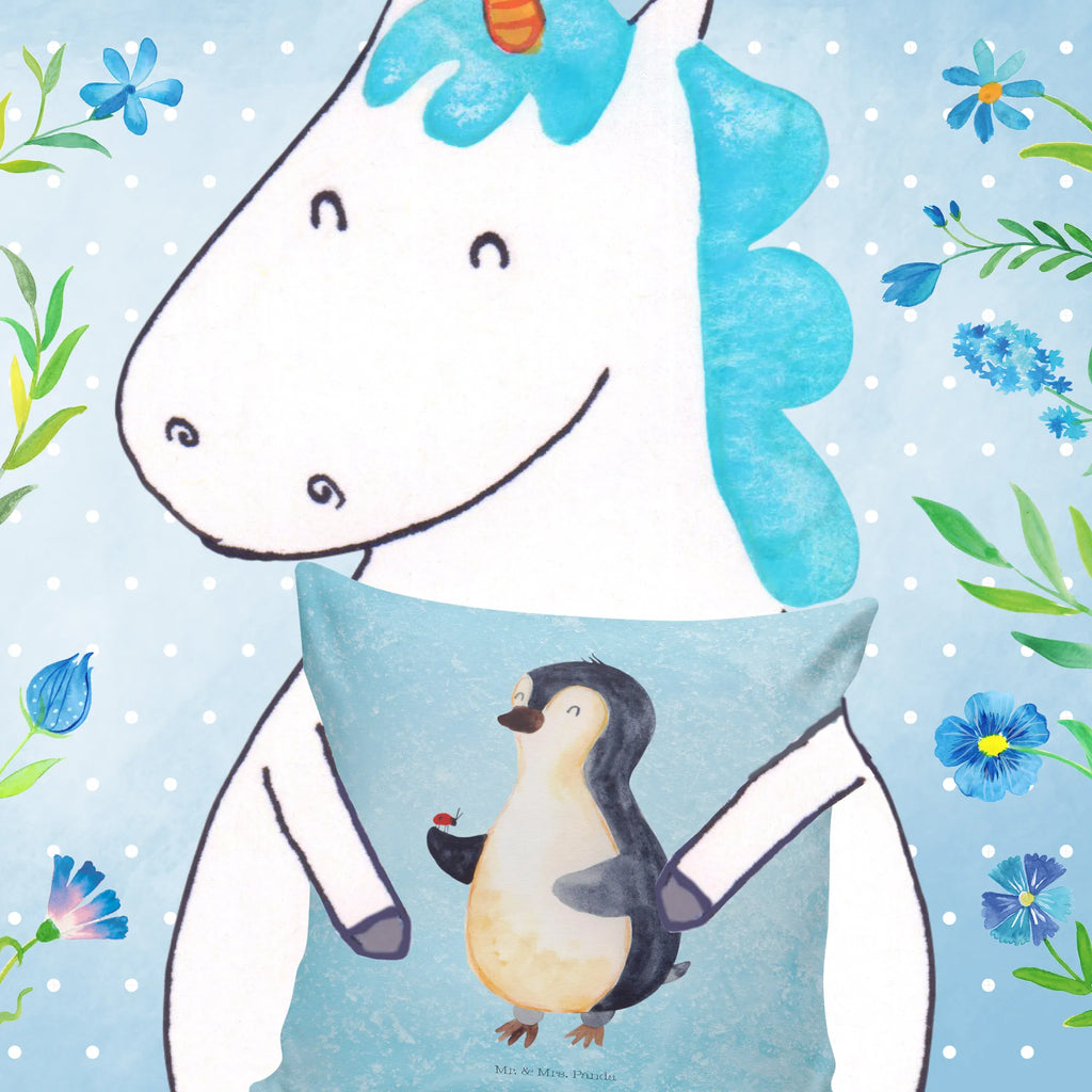 40x40 poduszka Pingwin biedronka Pinguin