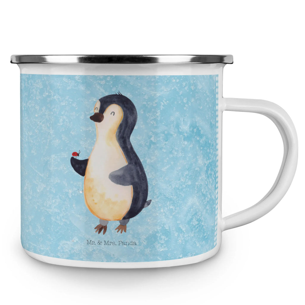 Enamel camping mug Penguin ladybug Kaffeebecher, blechbecher, Emaille Tasse, Tasse, Teebecher, reisetasse, Reisebecher, Kaffeetasse, wandertasse, Campingtasse, Emaille Becher, Teetasse, metallbecher, becher emaille, Becher, Blechtasse, Emailletasse, Metalltasse, Campingbecher, Tasse Emaille, Trinkbecher, Pott, emaillebecher, wanderbecher, Pinguin, Lebensfreude, Wunder, Pinguine, Glück, Liebe, Freude, Marienkäfer