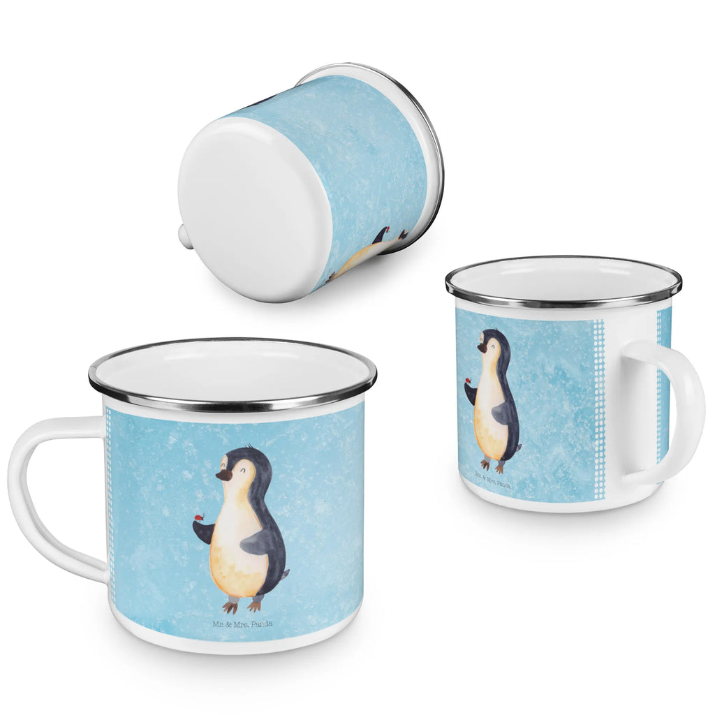 Enamel camping mug Penguin ladybug Kaffeebecher, blechbecher, Emaille Tasse, Tasse, Teebecher, reisetasse, Reisebecher, Kaffeetasse, wandertasse, Campingtasse, Emaille Becher, Teetasse, metallbecher, becher emaille, Becher, Blechtasse, Emailletasse, Metalltasse, Campingbecher, Tasse Emaille, Trinkbecher, Pott, emaillebecher, wanderbecher, Pinguin, Lebensfreude, Wunder, Pinguine, Glück, Liebe, Freude, Marienkäfer