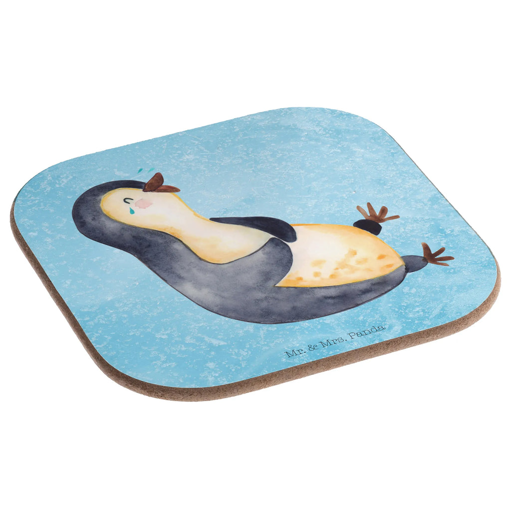 Square coaster Penguin Laugh Untersetzer Holz, Untersetzer für Gläser, Untersetzer, Glasuntersetzer, Untersetzer aus Holz, Getränkeuntersetzer, Korkuntersetzer, Holzuntersetzer, Untersetzer Design, Tassen Untersetzer, Bierdeckel, Untersetzer Gläser, Pinguin, Optimismus, Fröhlich, Lachen, Fröhlichkeit, Humor, Pinguine, lustiger Spruch