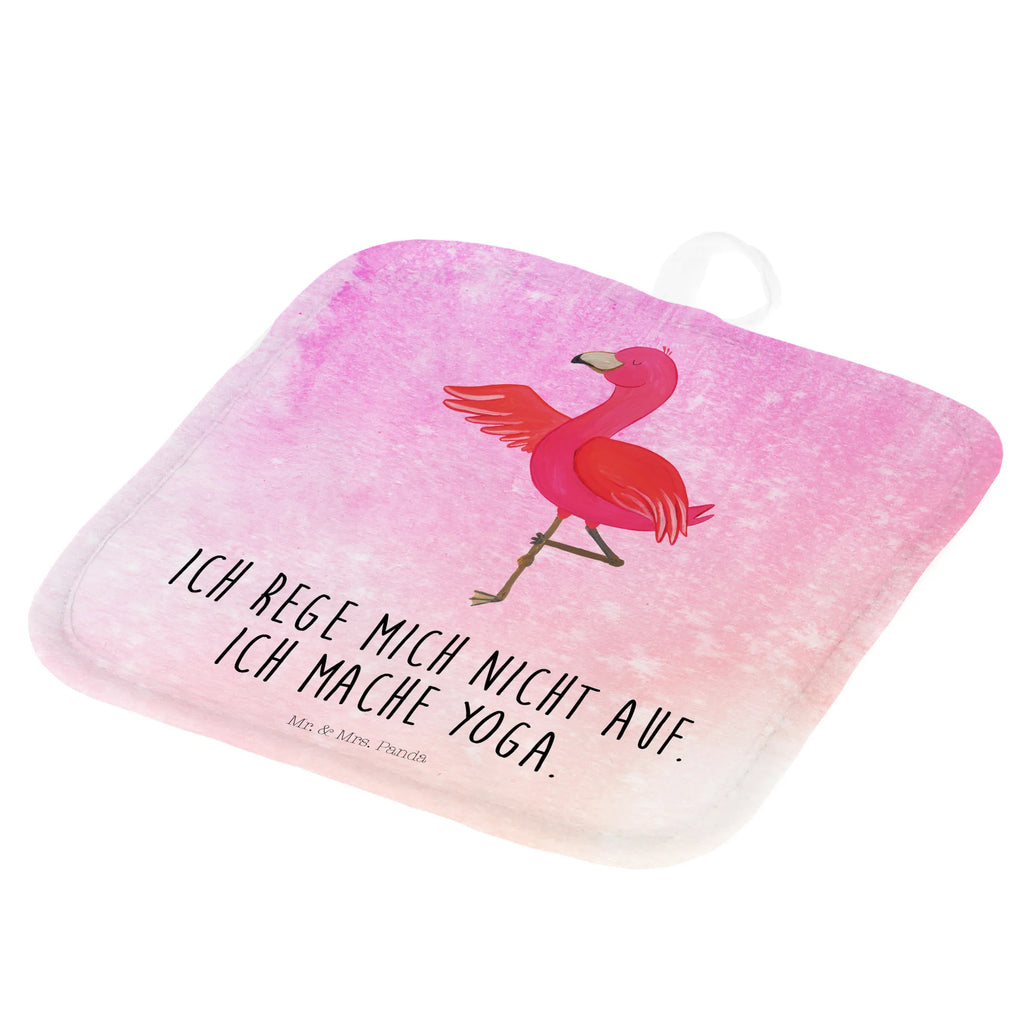 2er Set Topflappen  Flamingo Yoga Topflappen 2er Set, Topfhandschuh, Topflappen mit Spruch, Schöne Topflappen, Topflappen Set, Ofenhandschuh, Topflappenset, Topflappen lustig, Ofenhandschuhe, Topfuntersetzer, Topfhandschuhe, Topflappen, Flamingo, Entspannung, Aufregen, Yoga, Vogel, Ärger, Namaste, Achtsamkeit, Tiefenentspannung, Yoga-Übung