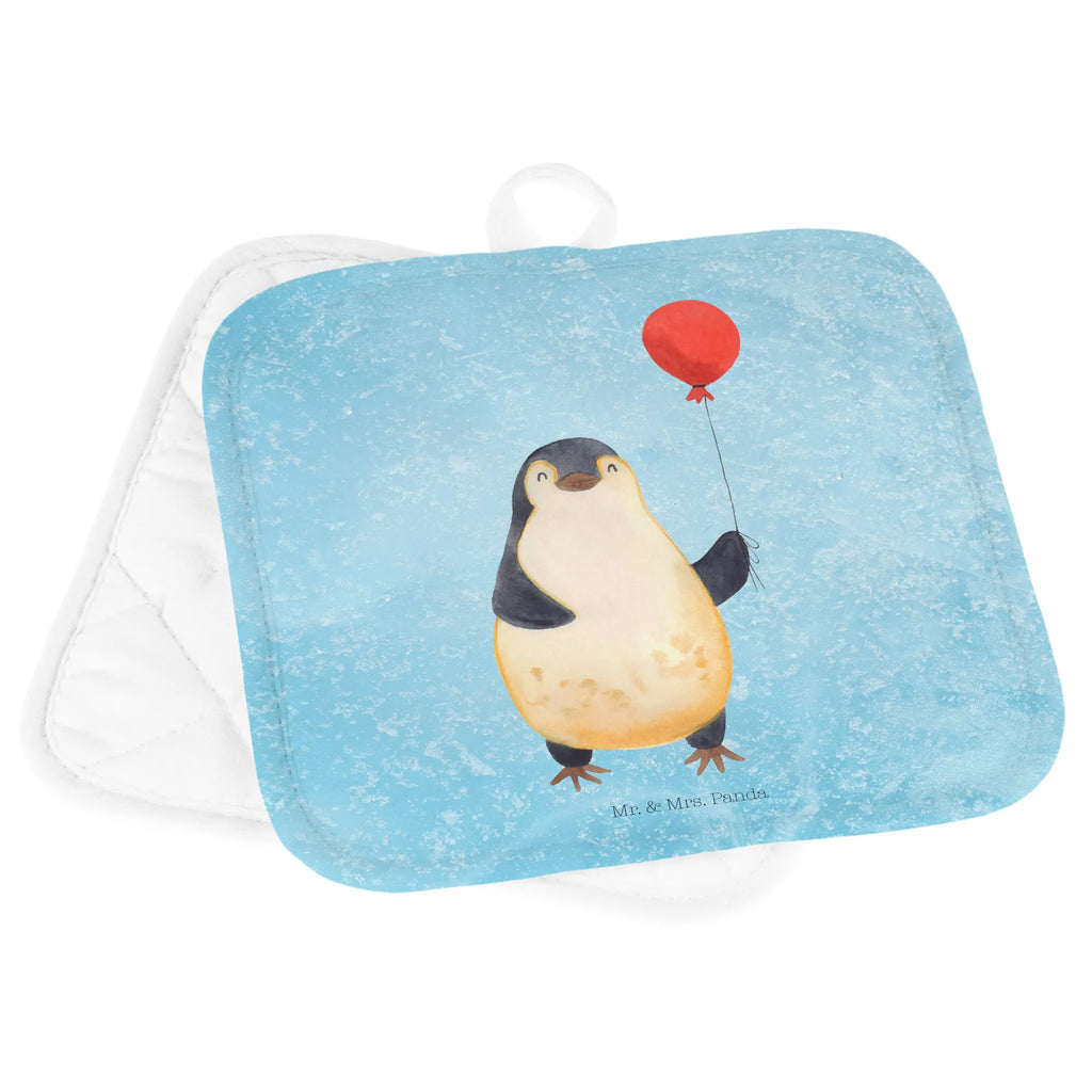 2er Set Topflappen  Pinguin Luftballon Topfhandschuhe, 2er Set Topflappen, Topflappenset, Topflappen, Topflappen Set, Topfuntersetzer, Topflappen 2er Set, topfhalter, Pinguin, Tagträume, Lebenslust, Beste Freundin, Motivation, Geschenkidee, Liebe, Pinguine, Glück, Neues Leben, Neustart, Geschenk Freundin, Luftballon