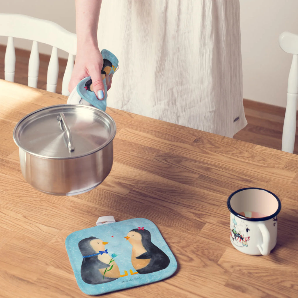 2er Set Topflappen  Pinguin Pärchen Topflappenset, Topfhandschuhe, topfhalter, Topflappen, Topflappen 2er Set, 2er Set Topflappen, Topfuntersetzer, Topflappen Set, Pinguin, Liebe, Hochzeitstag, Große Liebe, Liebespaar, Hochzeitsgeschenk, Hochzeit, Liebesbeweis, Liebesgeschenk, Pinguine, Traumpaar, Verlobung, Jahrestag