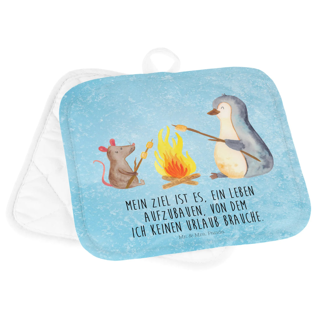 2-elementowy zestaw podkładek pod garnki pingwin ognisko Topflappen 2er Set, Topfhandschuhe, Topflappenset, 2er Set Topflappen, Topfuntersetzer, topfhalter, Topflappen, Topflappen Set, Pinguin, Liebe, Neustart, Feuer, Maus, Grillen, Leben, Lagerfeuer, Motivation, Marshmallows, Pinguine, Arbeit, Lebensspruch, Büroalltag, Job, Büro, Lebensmotivation