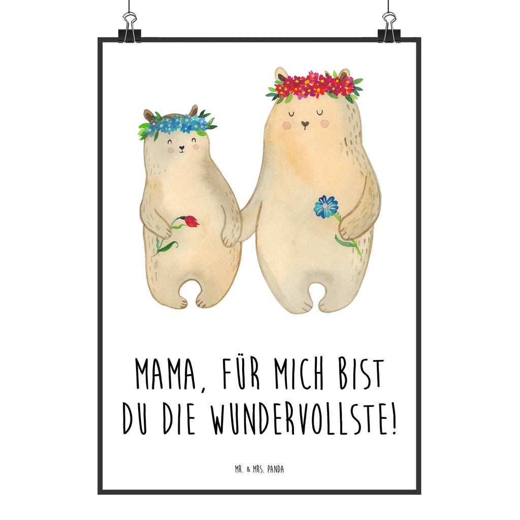 Plakat Niedźwiedzie z wianuszkiem grafikposter, Plakat, Mr. & Mrs. Panda Poster, Designposter, wanddruck, Posterdruck, Bild, Wandschmuck, Deko Bild, Kunstdruck, kunst für die wand, Bild für Wand, wandkunst, Wanddekoration, Wanddeko Bild, Wandbild, kunstdruck poster, kunstposter, Poster, Wandposter, drucke, wanddeko, Vatertag, Familie, Oma, Bruder, Papa, Mama, Schwester, Opa, Muttertag, Bär, Family, Geschenk Mama. Muttertag, Kind, Mutti, Töchter, Beste Mutter, Vorbild, Bären, Mutter, Weltbeste Mama, Kinder, Lieblingsmama, Tochter, Lieblingsmensch, Mami